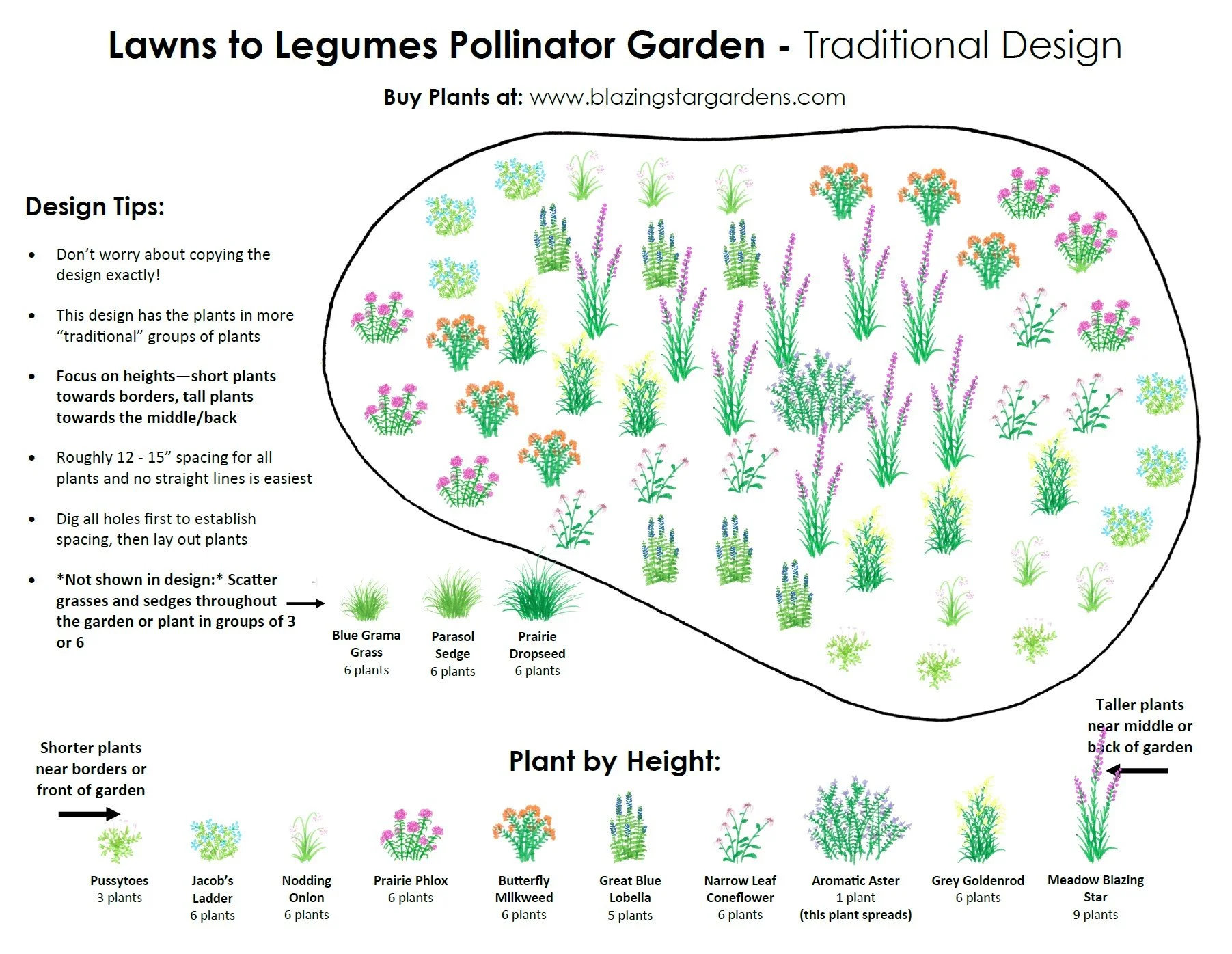 Buy Lawns to Legumes Garden Kit — Blazing Star Gardens